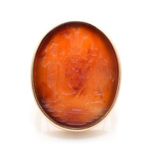 Fantastic Carnelian Signet Ring