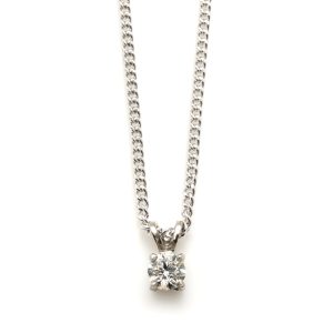 Beautiful Diamond Pendant Necklace
