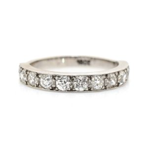 Diamond Half Eternity Ring