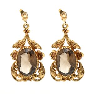 Lovely Smoky Quartz Earrings