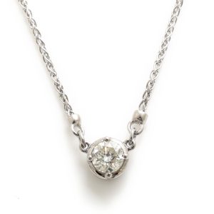 White Gold Diamond Necklace