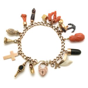 Fantastic Antique Charm Bracelet