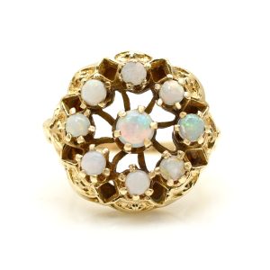 Beautiful 1980’s Opal Vintage Ring