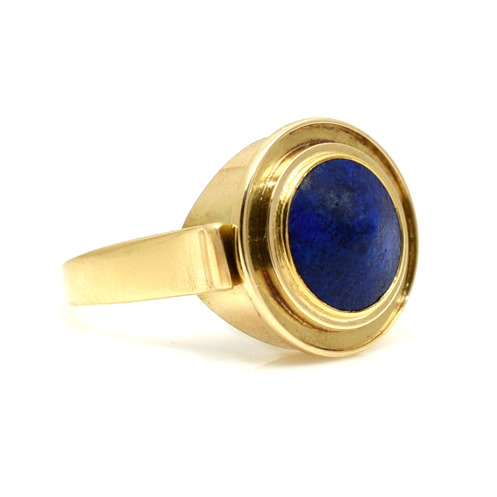 Vintage Lapis Lazuli Ring - Image 2