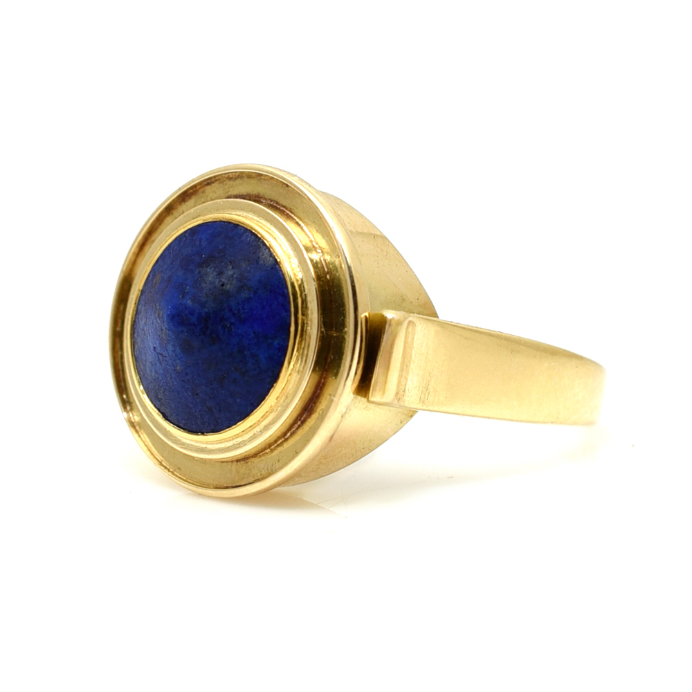Vintage Lapis Lazuli Ring - Image 4
