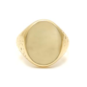 Antique Oval Signet Ring
