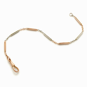 Beautiful Rose & White Gold Bracelet